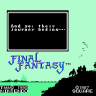 Final Fantasy - Kung Fu - Bug Fix